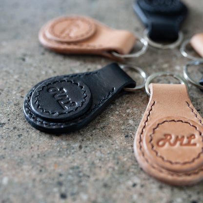 Leather RML Keychain by 39Handmade