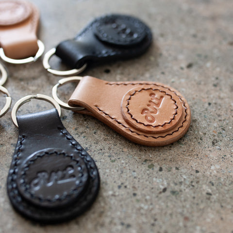 Leather RML Keychain by 39Handmade
